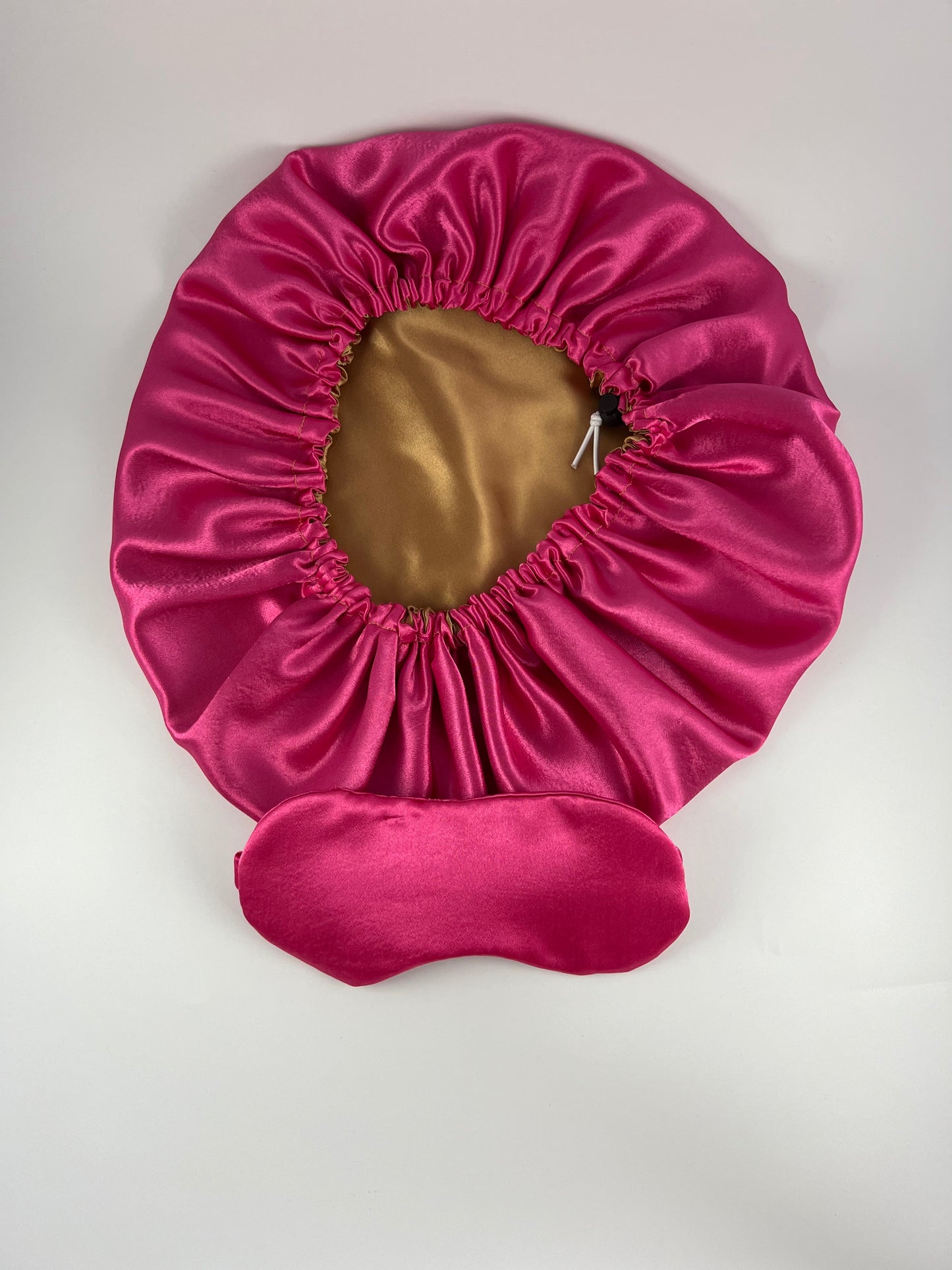 Satin Hair Bonnet & Eye Mask